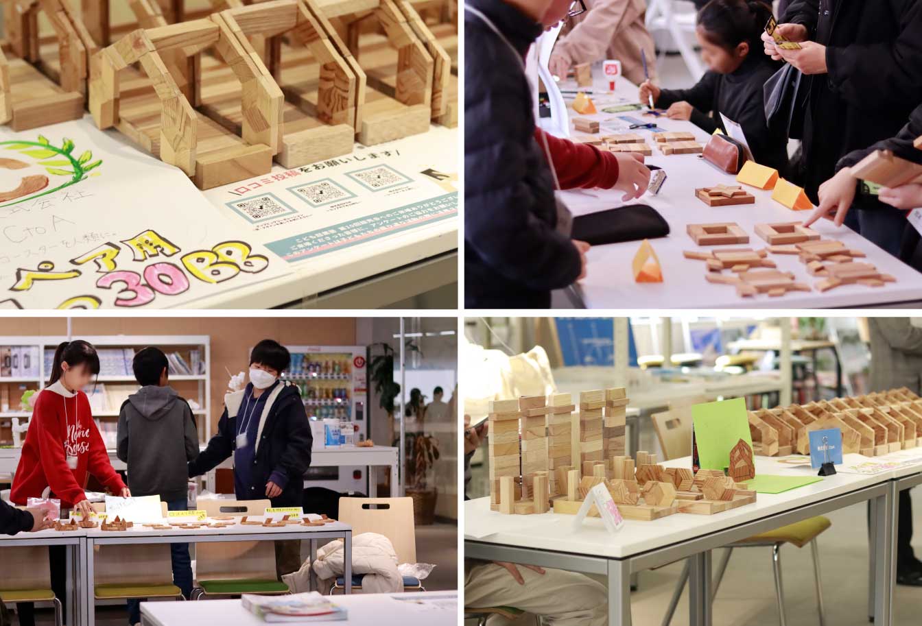 こども起業塾で商品を企画・制作し、最後に販売会を実施している様子